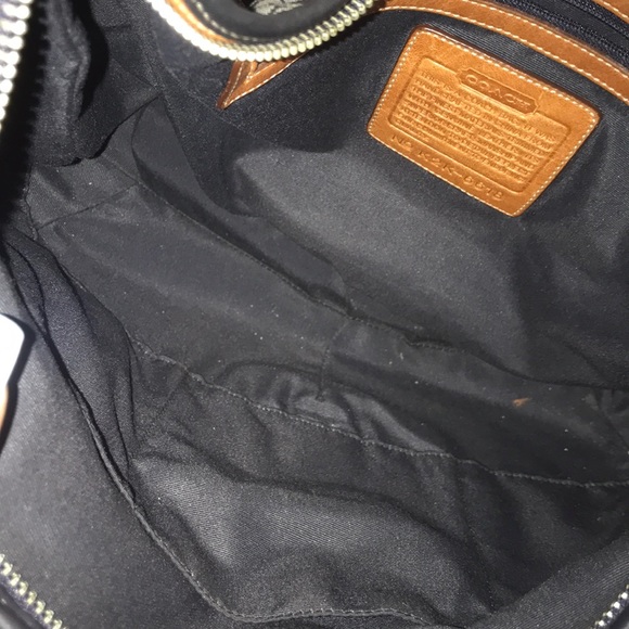 Nice And Simple Blue Coach Purse W/ Wallet - Picture 3 of 3